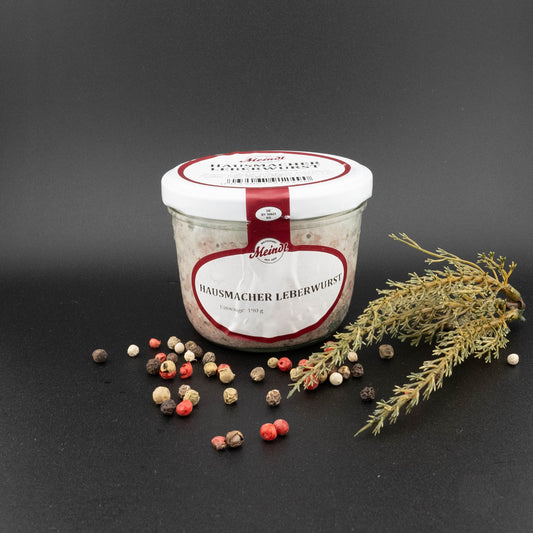 Hausmacherleberwurst im Glas