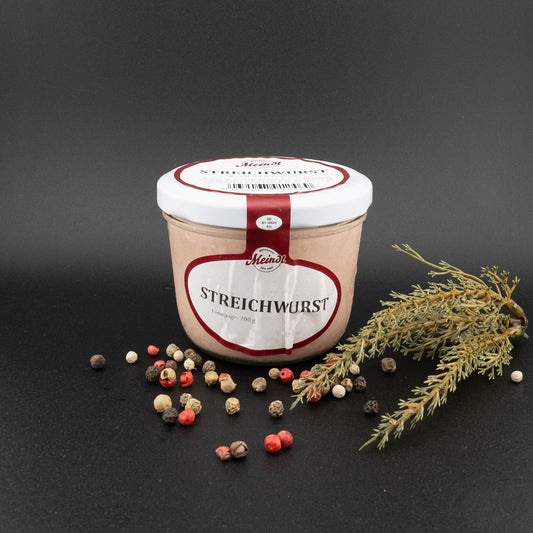 Streichwurst im Glas